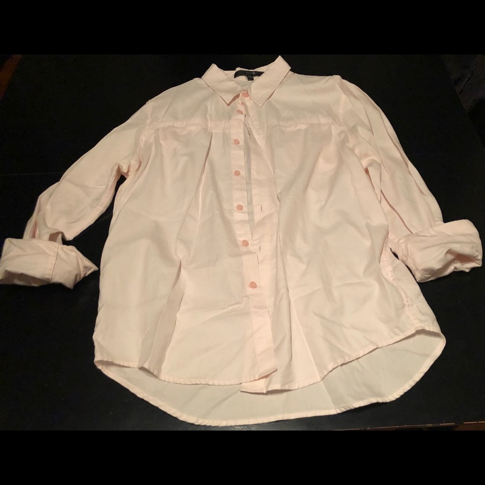 Joe’s Jeans men’s baby pink dress shirt in GUC